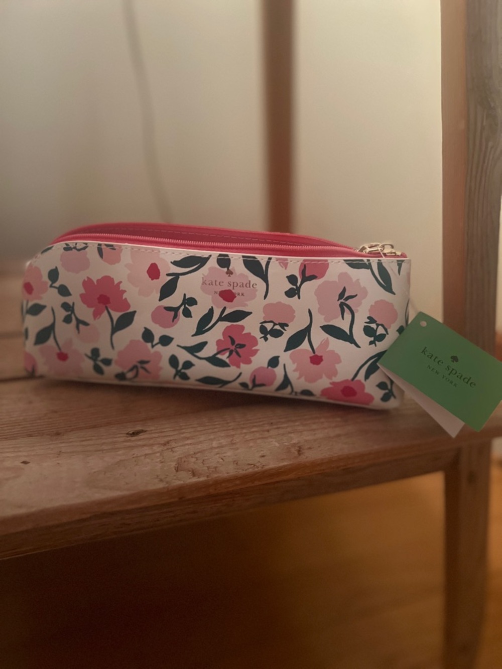 Kate Spade Floral Pencil Case - Picture 2 of 15